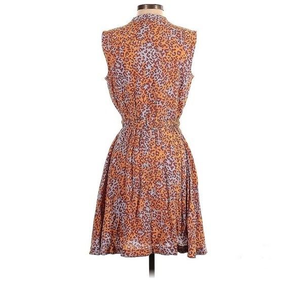 Nine West Orange Fit-and-Flare Sundress - Picture 2 of 3